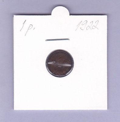 1 penni v.1922 KM#23