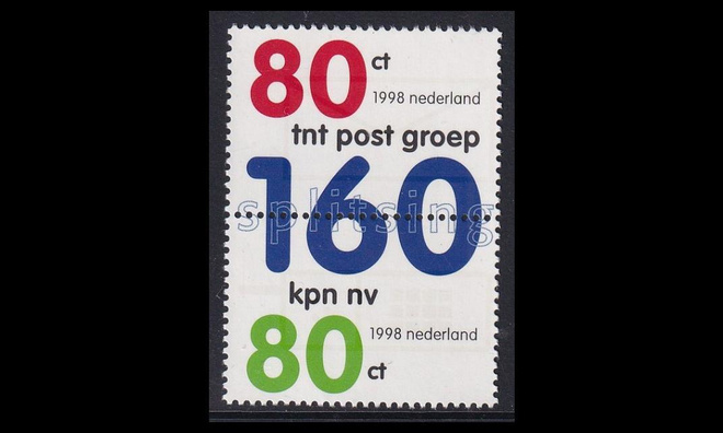 Alankomaat 1663-4 ** Posti- ja telelaitoksen jakautuminen (1