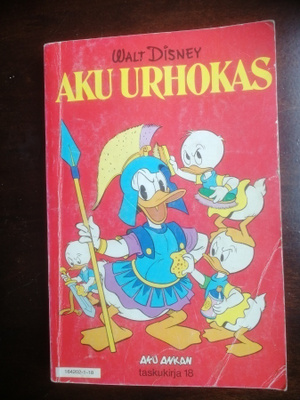 Aku Ankan taskukirja Nro 18 Aku Urhokas