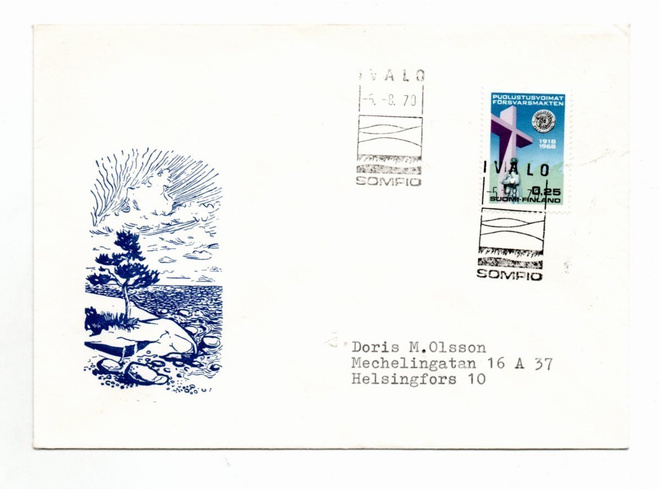 Ivalo: Sompio (erikoisleima  6.8.1970)