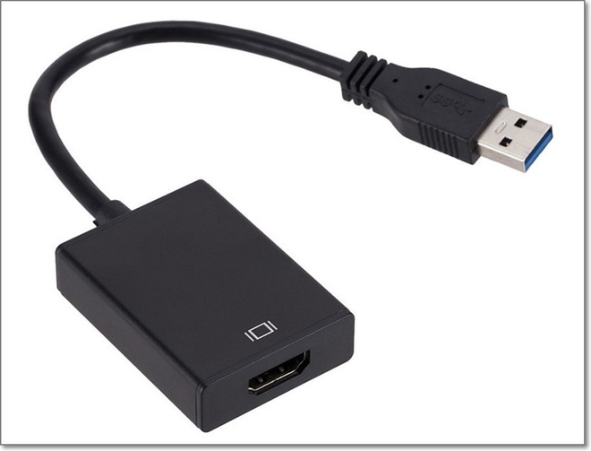 Uusi USB 3.0 / USB A - HDMI-yhteensopiva adapteri #31164