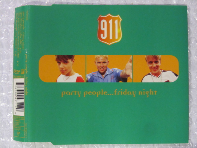 911 • Party People ... Friday Night CD Maxi-Single