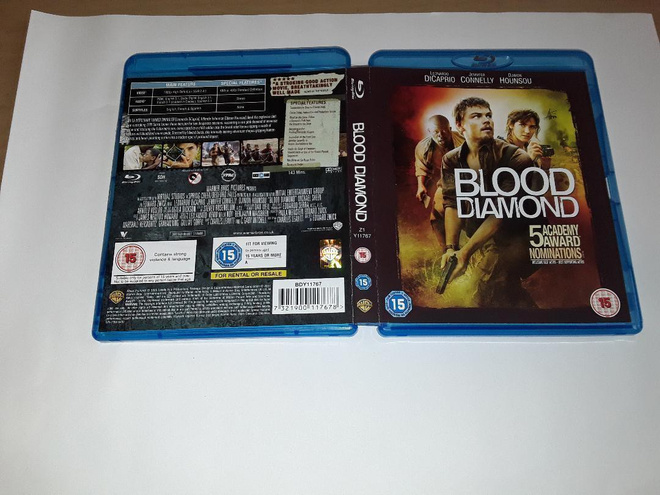 Blood Diamond - UK Region B Blu-Ray (Warner Bros.)