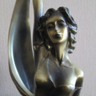 näyttävä Art Deco -veistos kipsireplika - pikkukuva 4