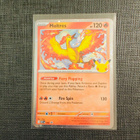 Pokemon 30th - Moltres Cosmos Holo Black Star Promo - pikkukuva 1