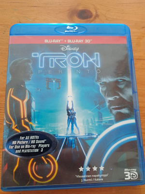 Tron Blu-ray+Blu-ray 3D uudenveroinen