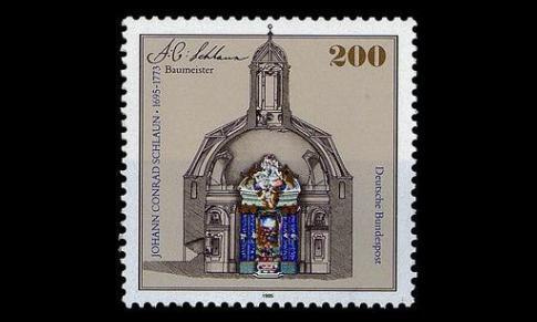 Saksa 1787 ** Johann Conrad Schlaun, rakennusmestari (1995)