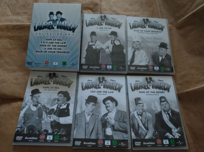 Laurel & Hardy collection NO. 3 (DVD) (5 levyä)