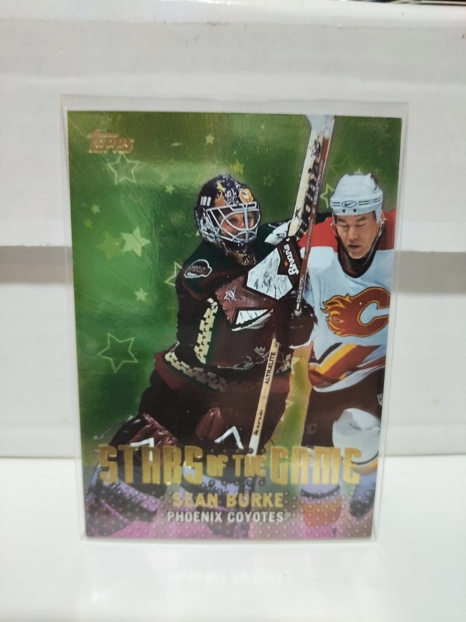 2001-02 Topps Stars of the Game #SG2 Sean Burke