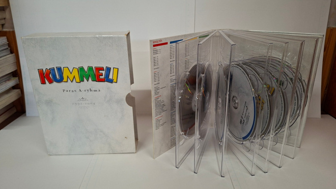 Kummeli - Paras A Ryhmä 1991 - 2004 - DVD boksi