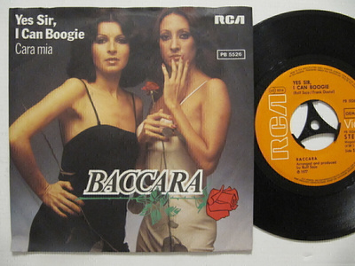 Baccara Yes Sir, I Can Boogie 7" sinkku