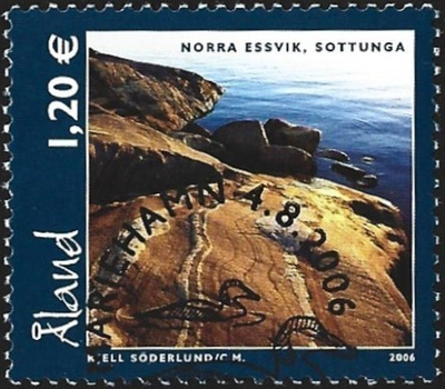 Åland 2006 Ahv maisemia 1,20 € EP alareuna LOISTO LaPe 268