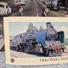 Ukko-pekka höyryveturi Suomi Säästöpankin tarra - pikkukuva 1