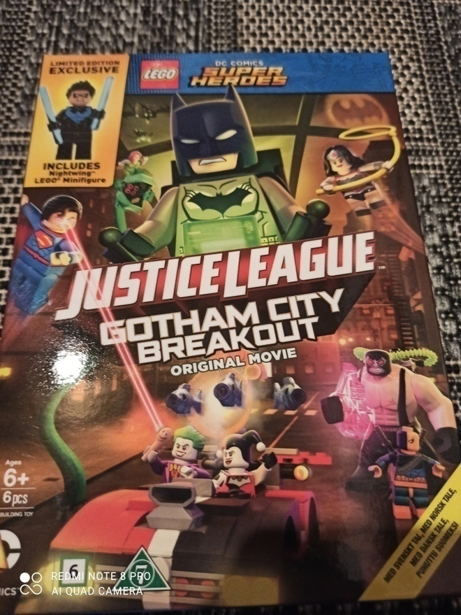 Lego Justice League - Gotham City Breakout + Hahmo (DVD)