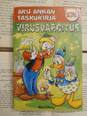 Aku Ankan taskukirja 276: Virusvaroitus (pokkari)