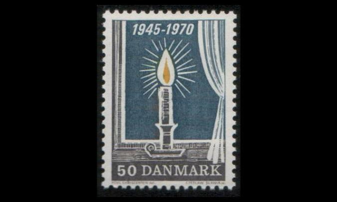 Tanska 494 ** Vapautuksen 25v-päivä (1970)