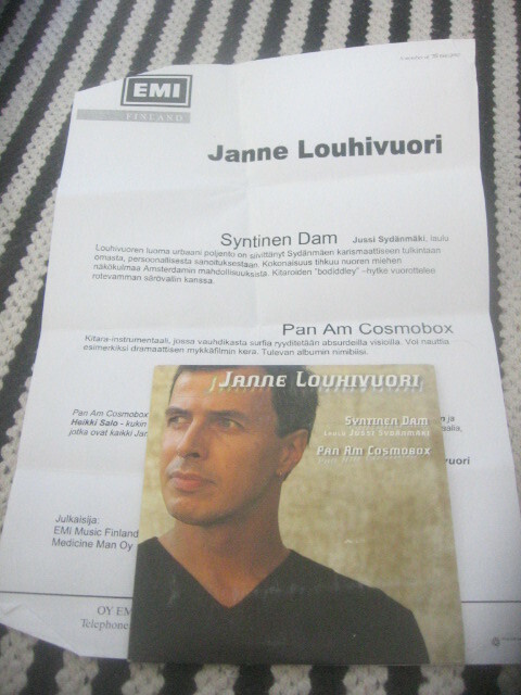 Janne Louhivuori - Syntinen Dam (cds)