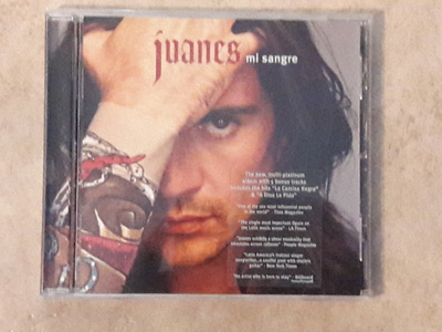 Juanes: Mi sangre, CD.