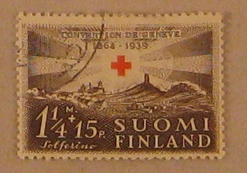 Leimattuja suomalaisia postimerkkejä 12