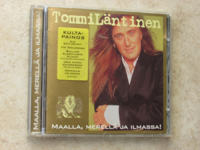 Tommi Läntinen: Maalla, merellä ja ilmassa, CD.