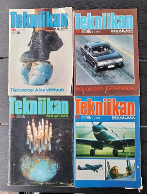TM Tekniikan Maailma 1973 vuosikerta