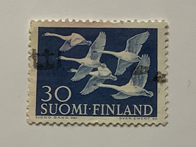 465/ 1956 Pohjolan päivä 2/2 o leimattu
