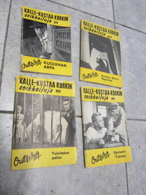 KALLE-KUSTAA KORKIN SEIKKAILUJA 34,,41,,47 ja 51