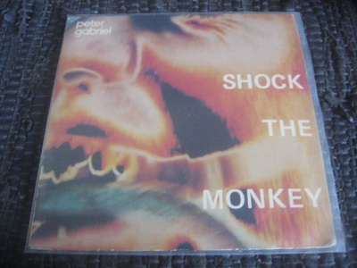 7" - Peter Gabriel - Shock The Monkey / Soft Dog (instrument