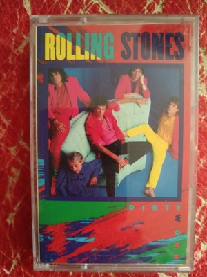 Rolling stones Dirty work C-Kasetti