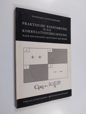 Gerhard Glostermann : Praktische einfuhrung in die korrel...