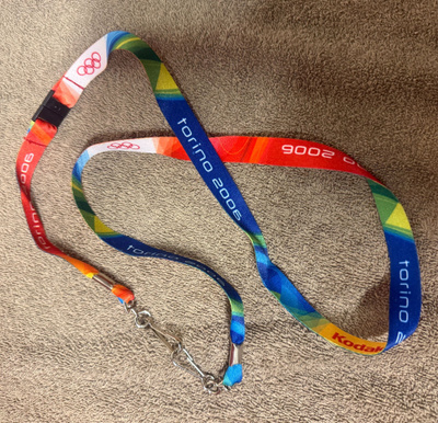 AVAINNAUHA / LANYARD - TORINO 2006 OLYMPIC GAMES