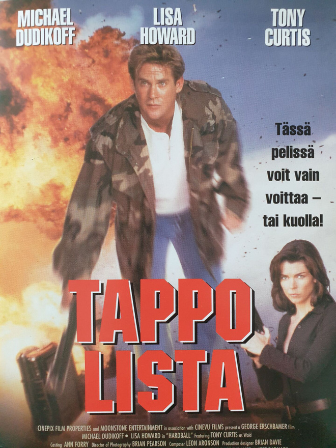 TAPPOLISTA DVD Michael Dudikoff Tony Curtis