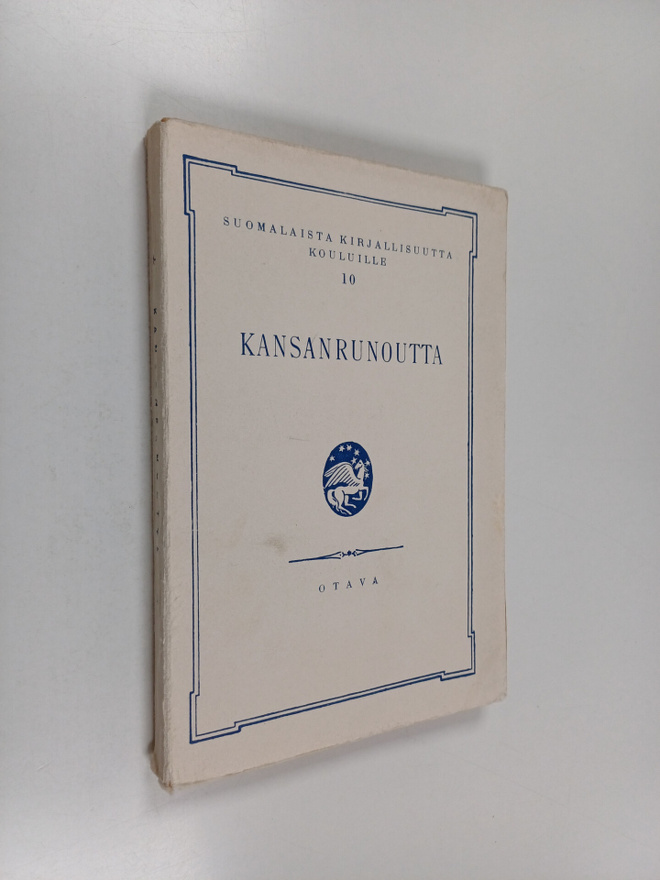 Kansanrunoutta : kirjallisuuden historian opetusta silmäl...