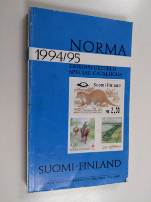 Norma 1994/95 : Suomi erikoisluettelo 1856-1995