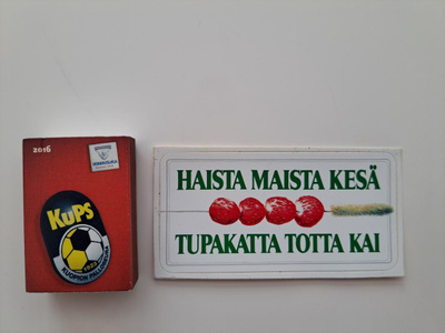 Tarra: Haista Maista Kesä Tupakatta Totta Kai