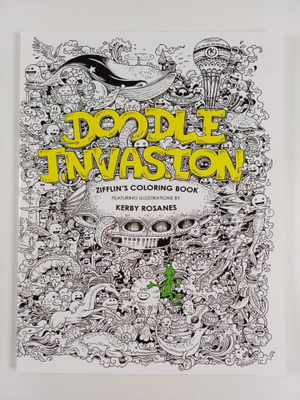 Zifflin : Doodle Invasion - Zifflin's Coloring Book