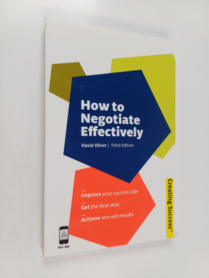 David Oliver : How to negotiate effectively