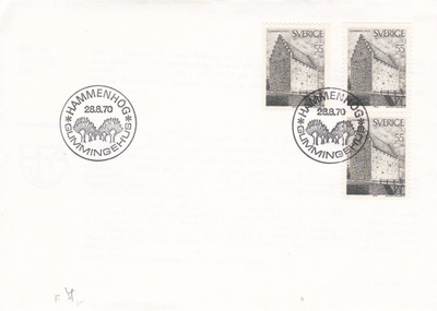 RUOTSI 1970 - Fa 700 FDC KUORI