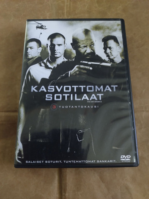 Kasvottomat sotilaat 3. tuotantokausi (DVD) (3 levyä)