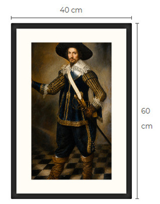 Uusi Konrad von Falkenberg art print taulu 40 cm x 60 cm