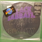 BLACK SABBATH - MASTER OF REALITY EX+ PICTURE VINYL 12" - pikkukuva 1