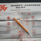 Massey-Ferguson 35 ja 35X Traktorien Voitelutaulukko 1963 - pikkukuva 1