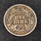 USA Barber dime 1907 - pikkukuva 2