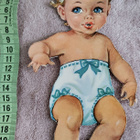 Paperinukke tyttövauva 1950-luku - pikkukuva 3