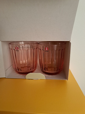 Raami lohenpunaiset juomalasit 26cl 2kpl(erikoiserä)