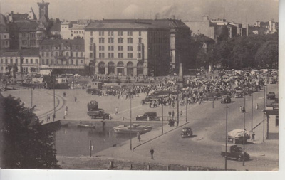 Helsinki kauppatori kortti.