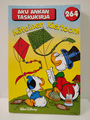 Käteinen kiertoon - Aku Ankka taskukirja 254 (2)