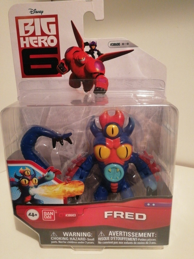 [ ACTION FIGURE ] Disney Big Hero 6 - Fred (NIB)