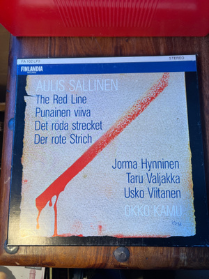 Aulis Sallinen - Punainen Viiva 3 x lp boksi