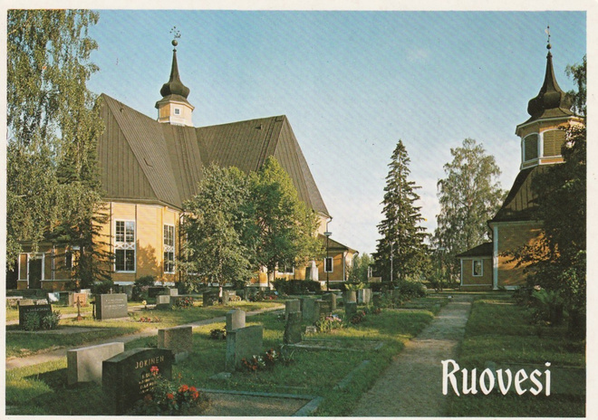 KIRKKOKORTTI - RUOVEDEN KIRKKO - 4